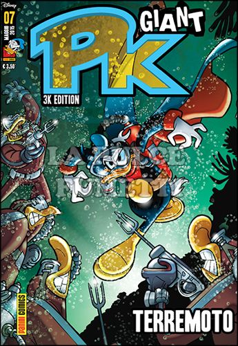 PK GIANT - 3K EDITION #     7: TERREMOTO